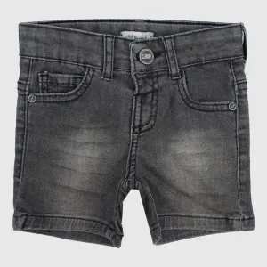 Shorts en jean délavé