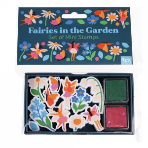 Collection de Mini-Timbres Fées du Jardin