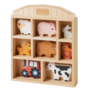 Ensemble d'Animaux de Ferme Amusants