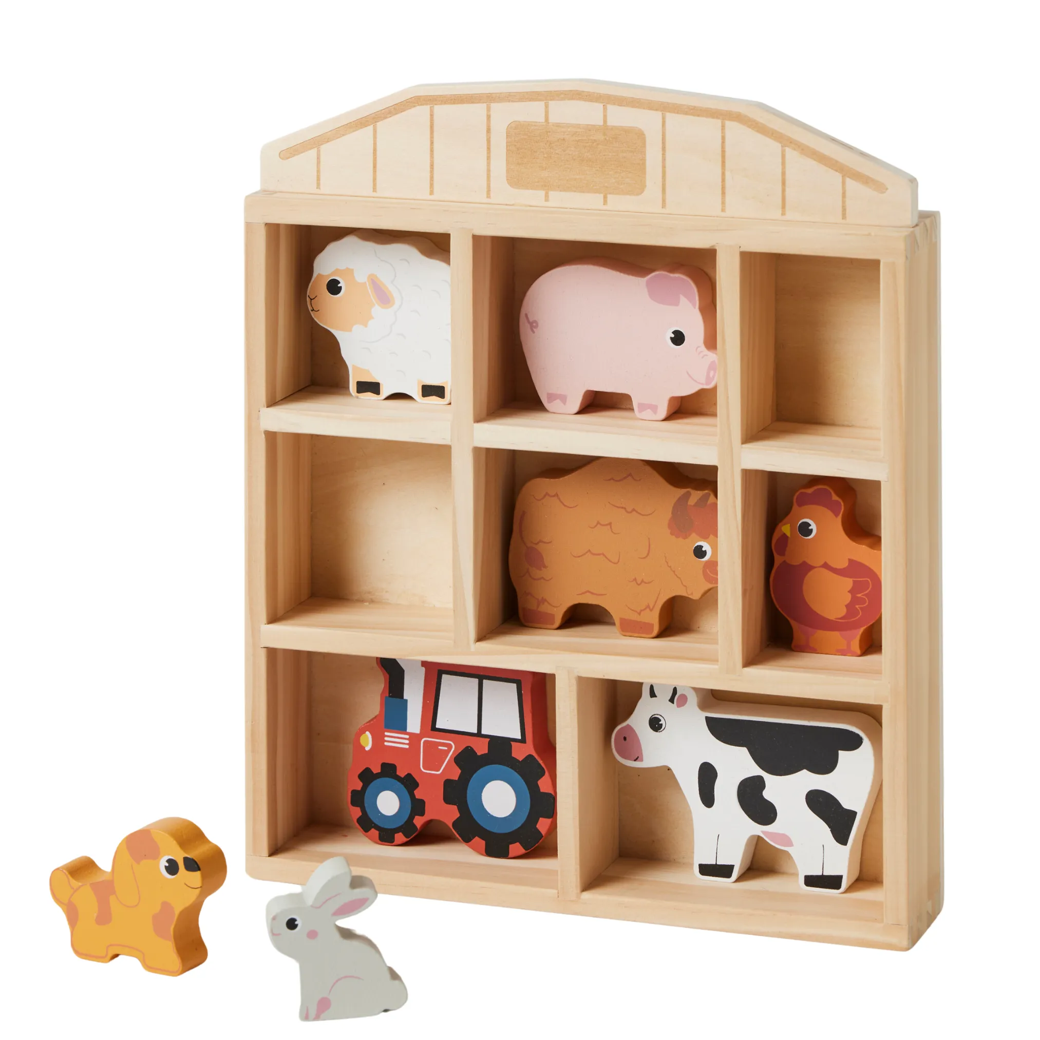 Ensemble d'Animaux de Ferme Amusants