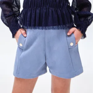 Shorts en Suède Imitation