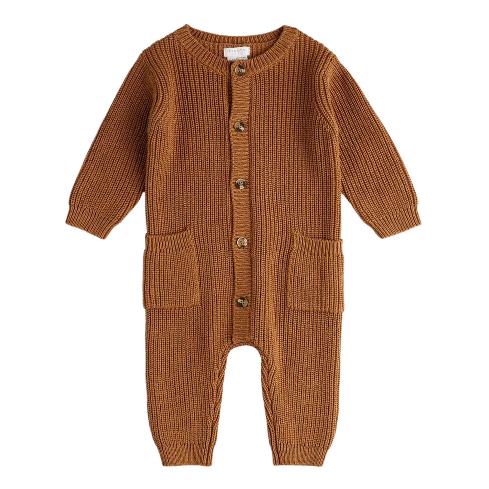 FIRSTS Combinaison Tricotée en Laine Ambre