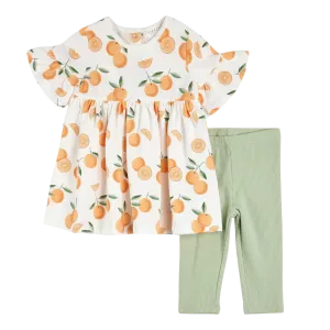 FIRSTS Ensemble Robe Oranges