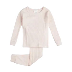 FIRSTS Pyjama pour bébé en modal à motif pivoine argenté