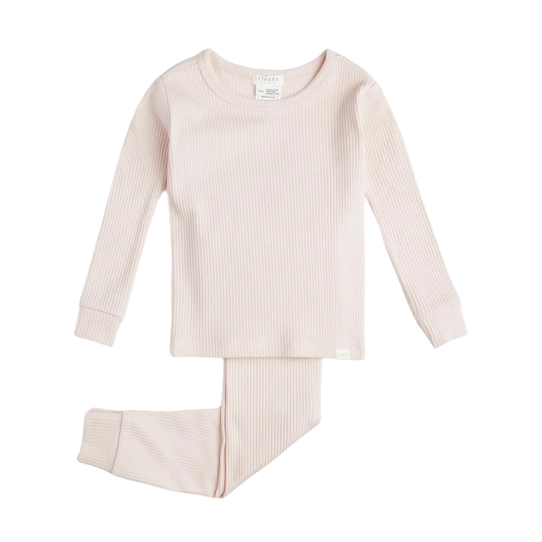 FIRSTS Pyjama pour bébé en modal à motif pivoine argenté