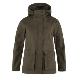 Veste à capuche hybride Forest pour femme Fjallraven - Vert olive foncé