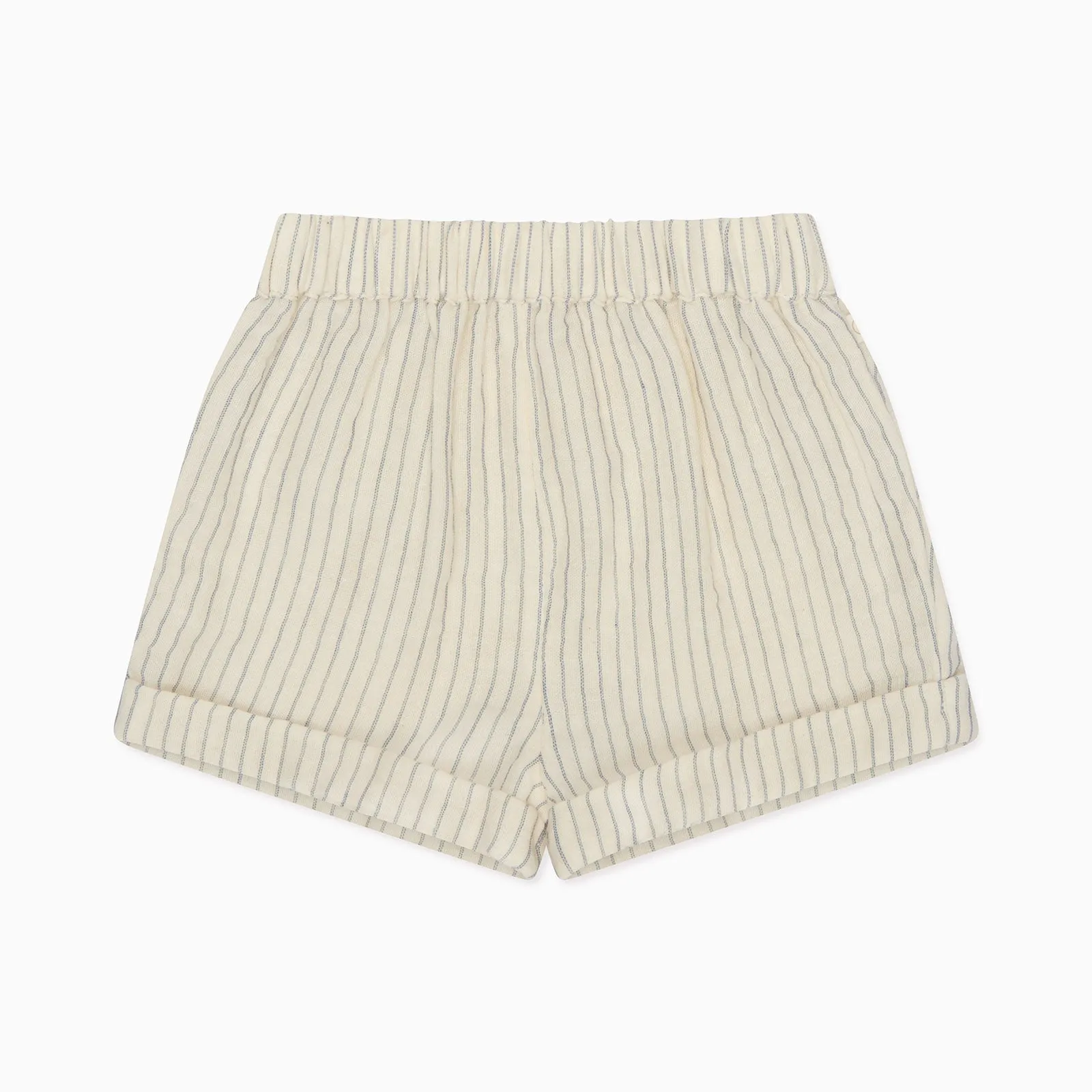 Chemisier en Coton Fleuri & Ensemble de Shorts en Mousseline Rayés