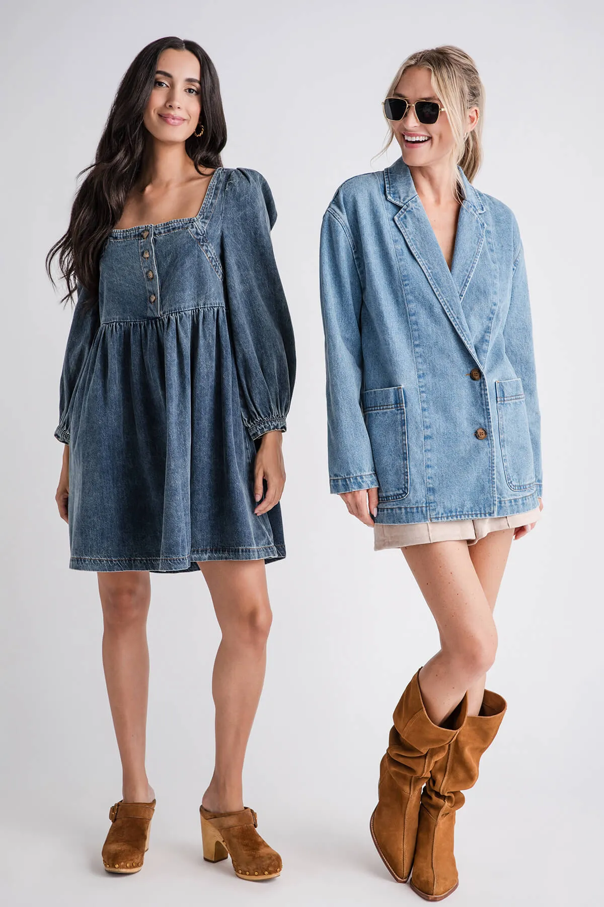 Robe en jean Flying Tomato
