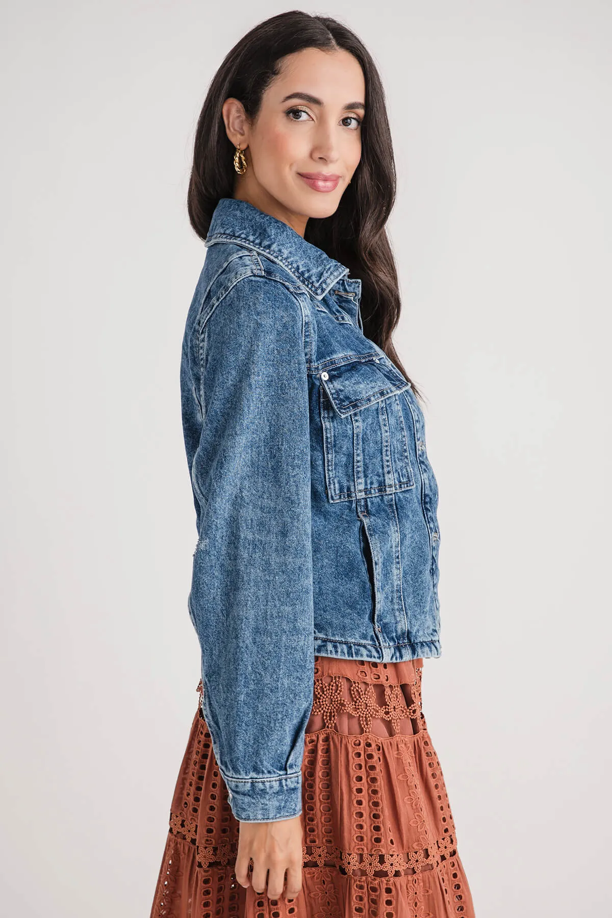 Veste en denim Jade Free People