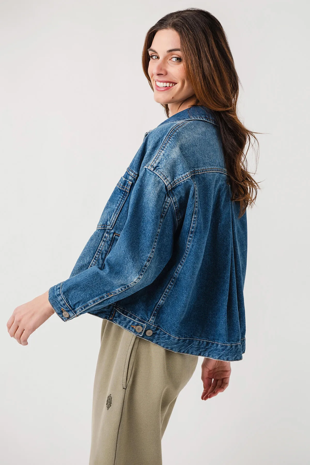 Veste en denim swing Opal de Free People
