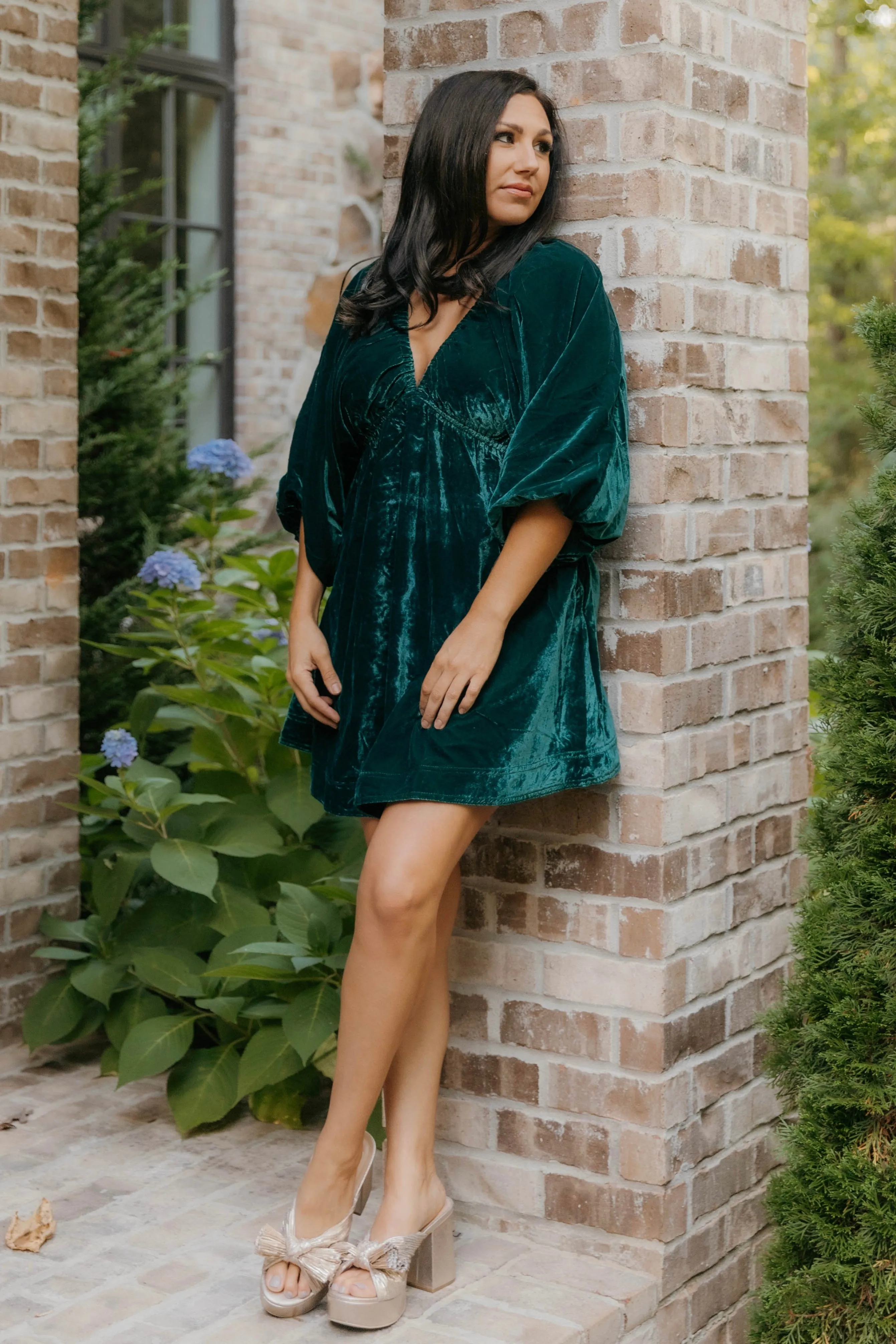 Robe Portia en velours Free People - Mini robe - Soldes finales 30% de réduction dans le panier