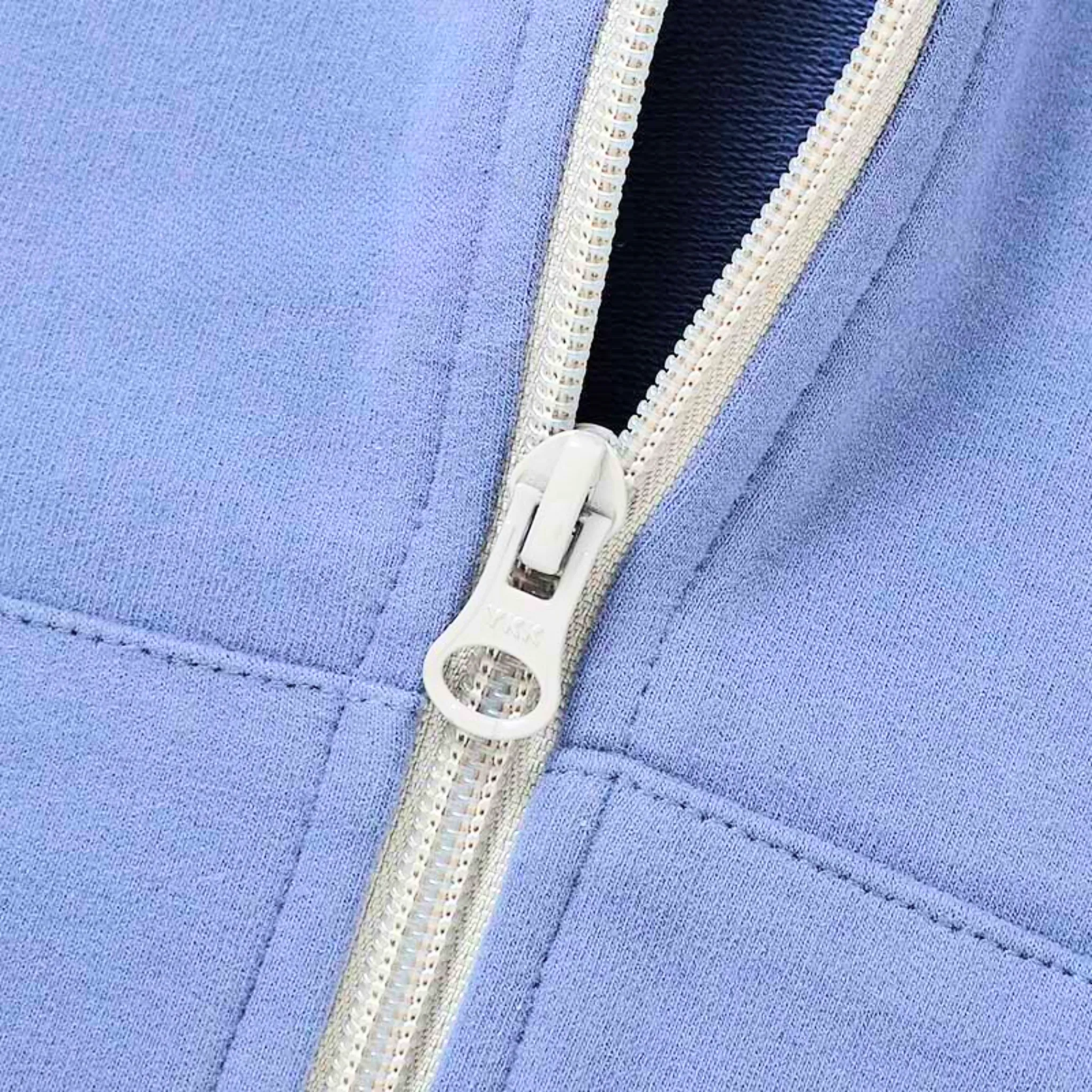 Pull à capuche zip en French Terry pour bébés et enfants