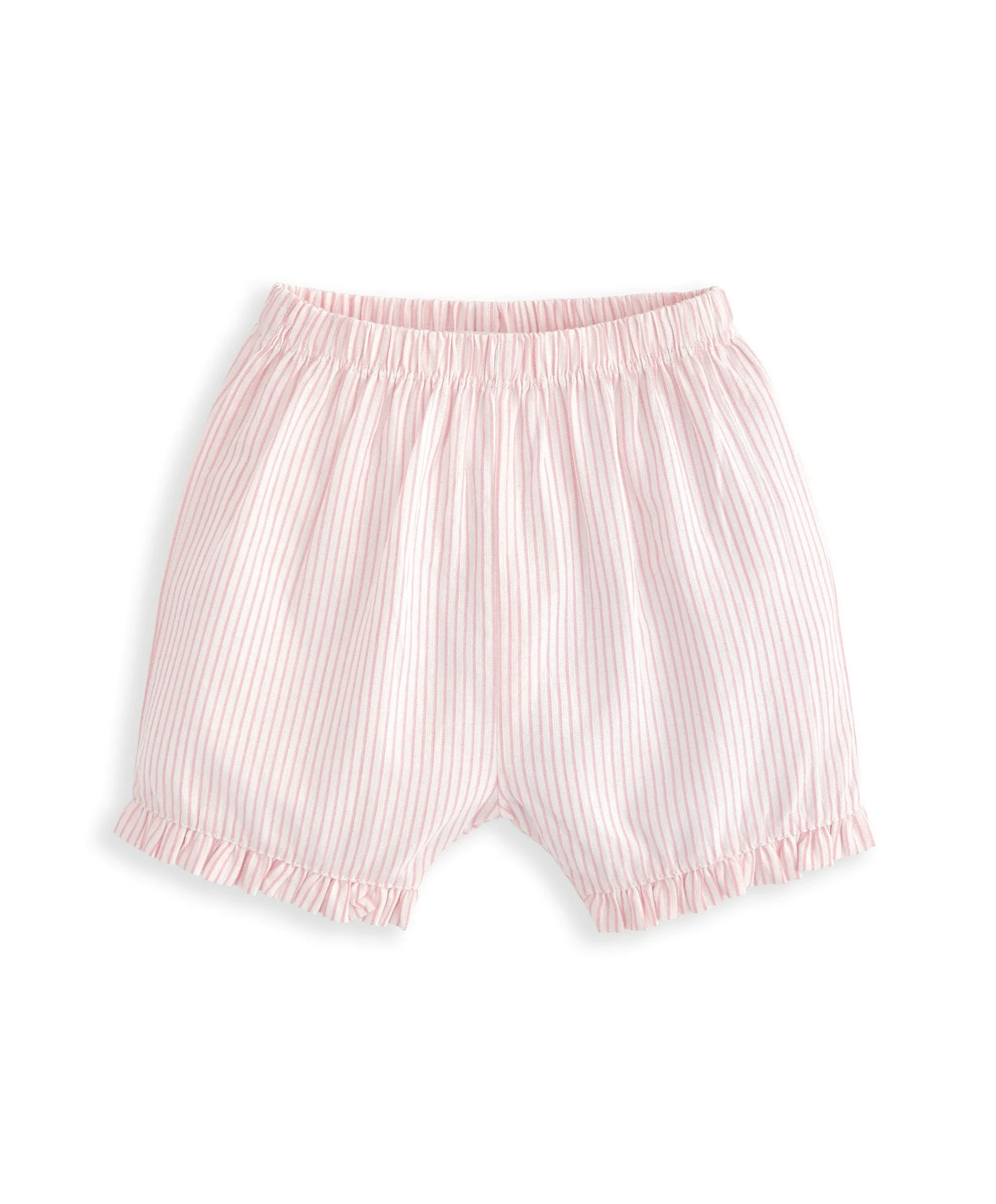 Ensemble Haut à Volants et Short (2 Pièces) - Rayures Roses Babykids Mamas & Papas