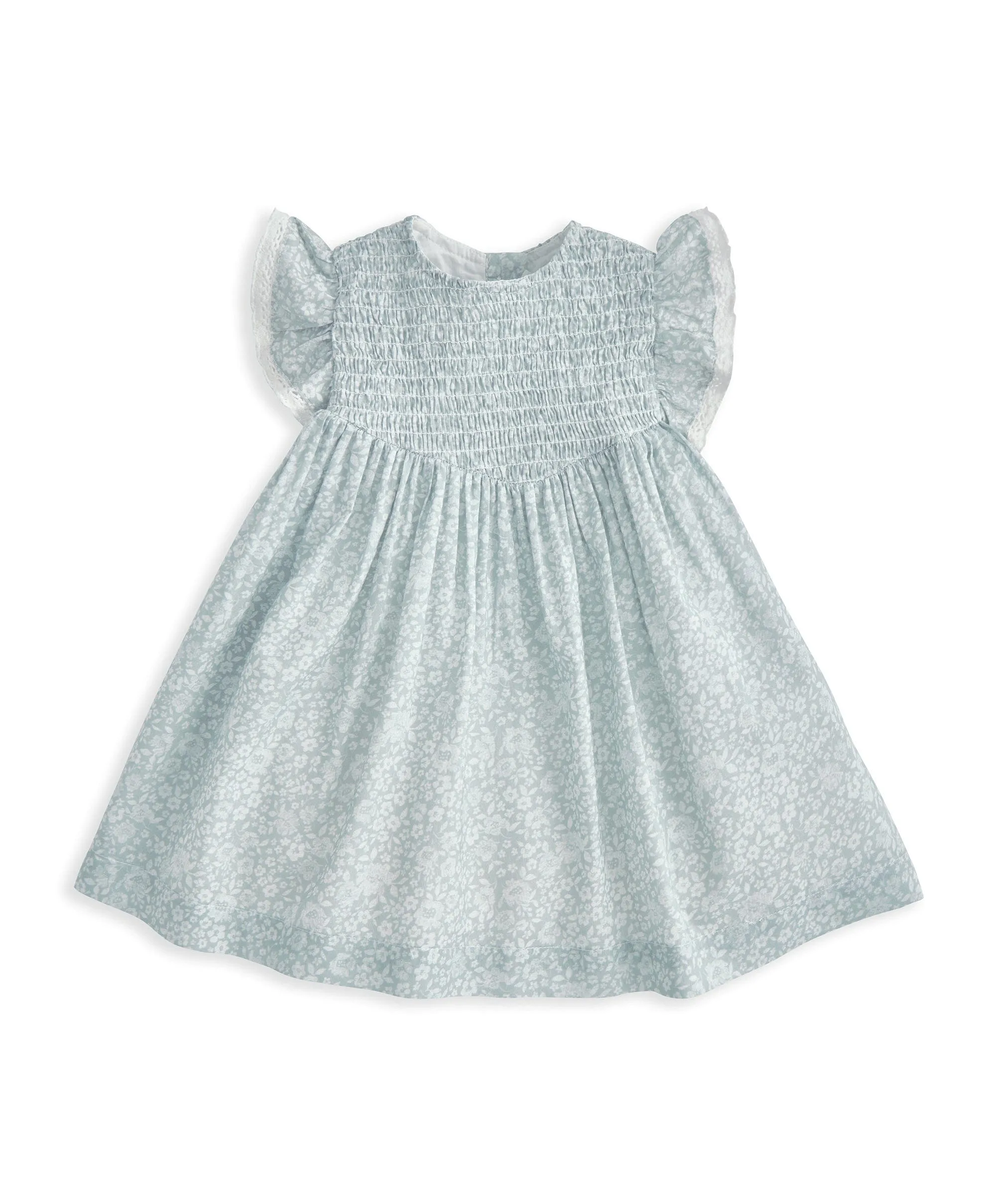 Robe à manches à volants - Imprimé floral