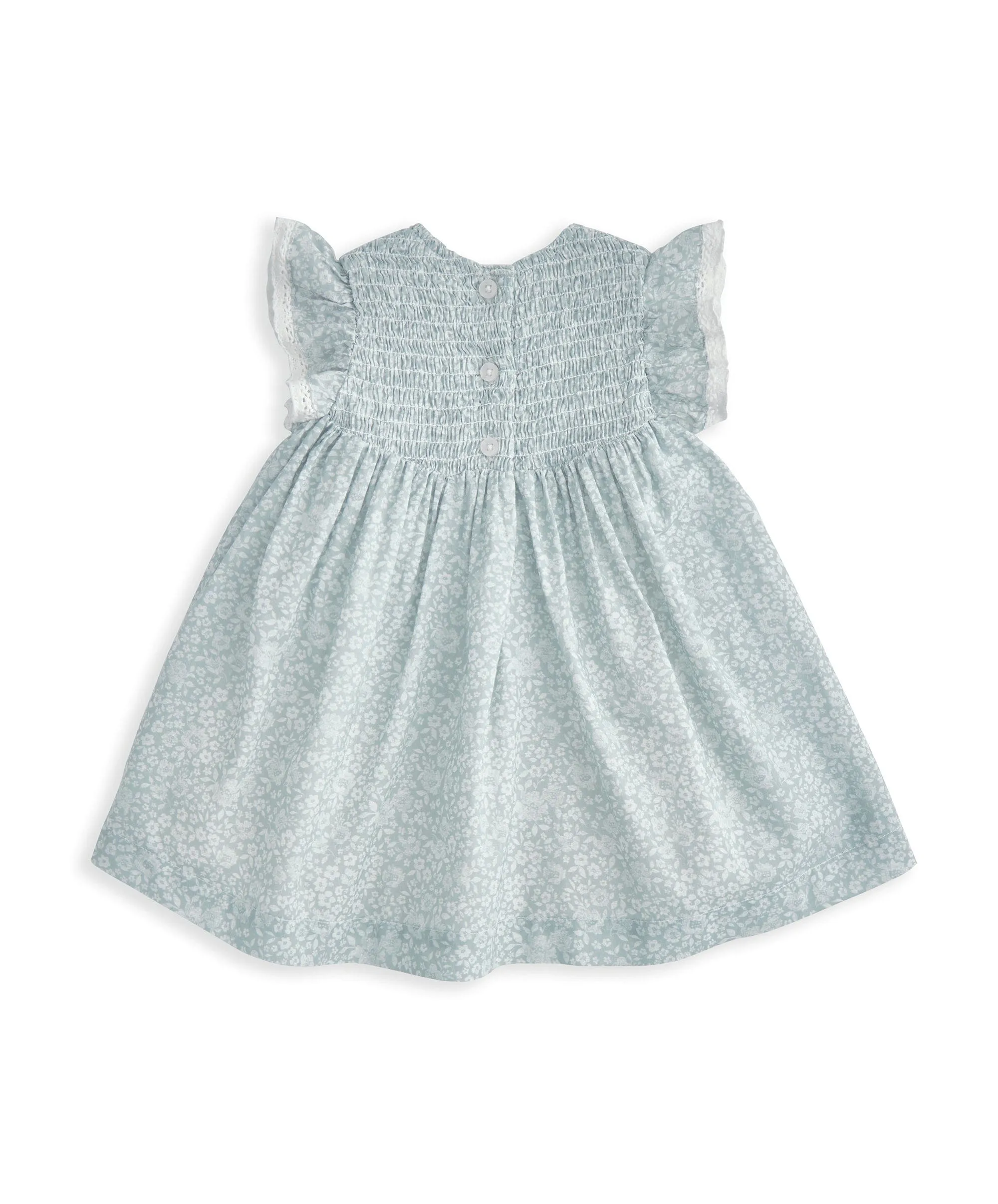 Robe à manches à volants - Imprimé floral