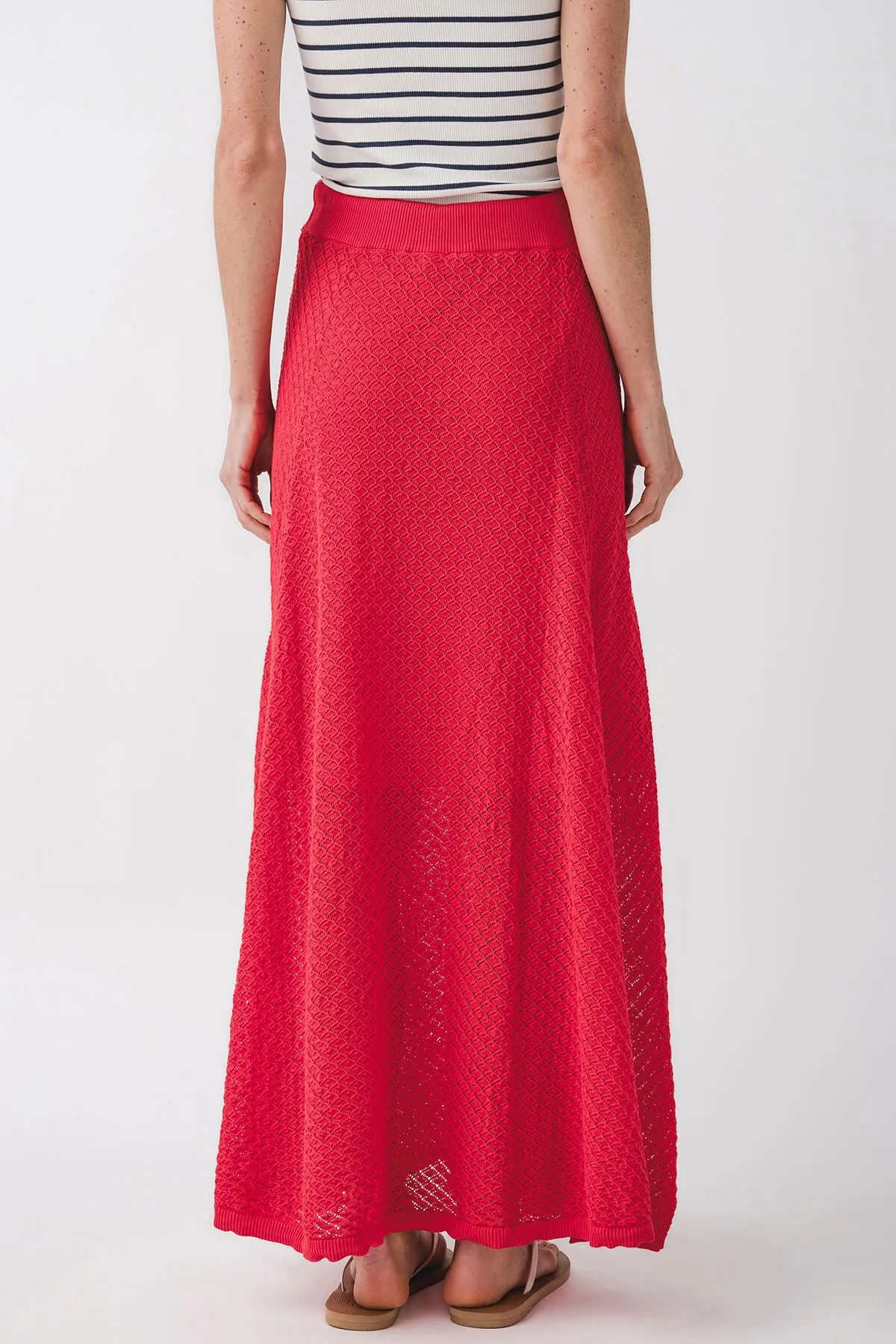 FRNCH Jupe Maxi au Crochet