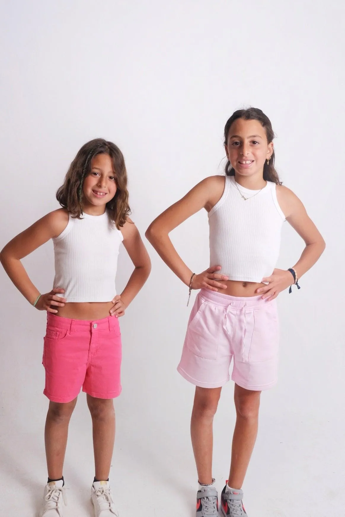 Short en Gabardine Fuchsia