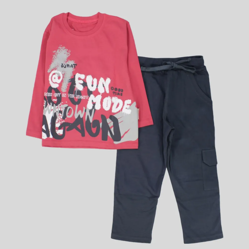 Pyjama Longue Manche Amusant