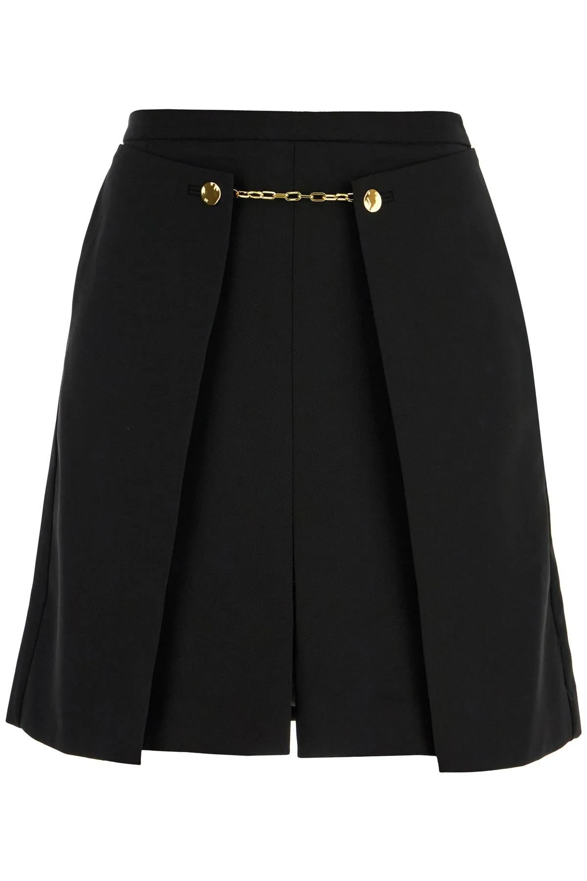 Jupe technique en twill pour femmes Ganni
