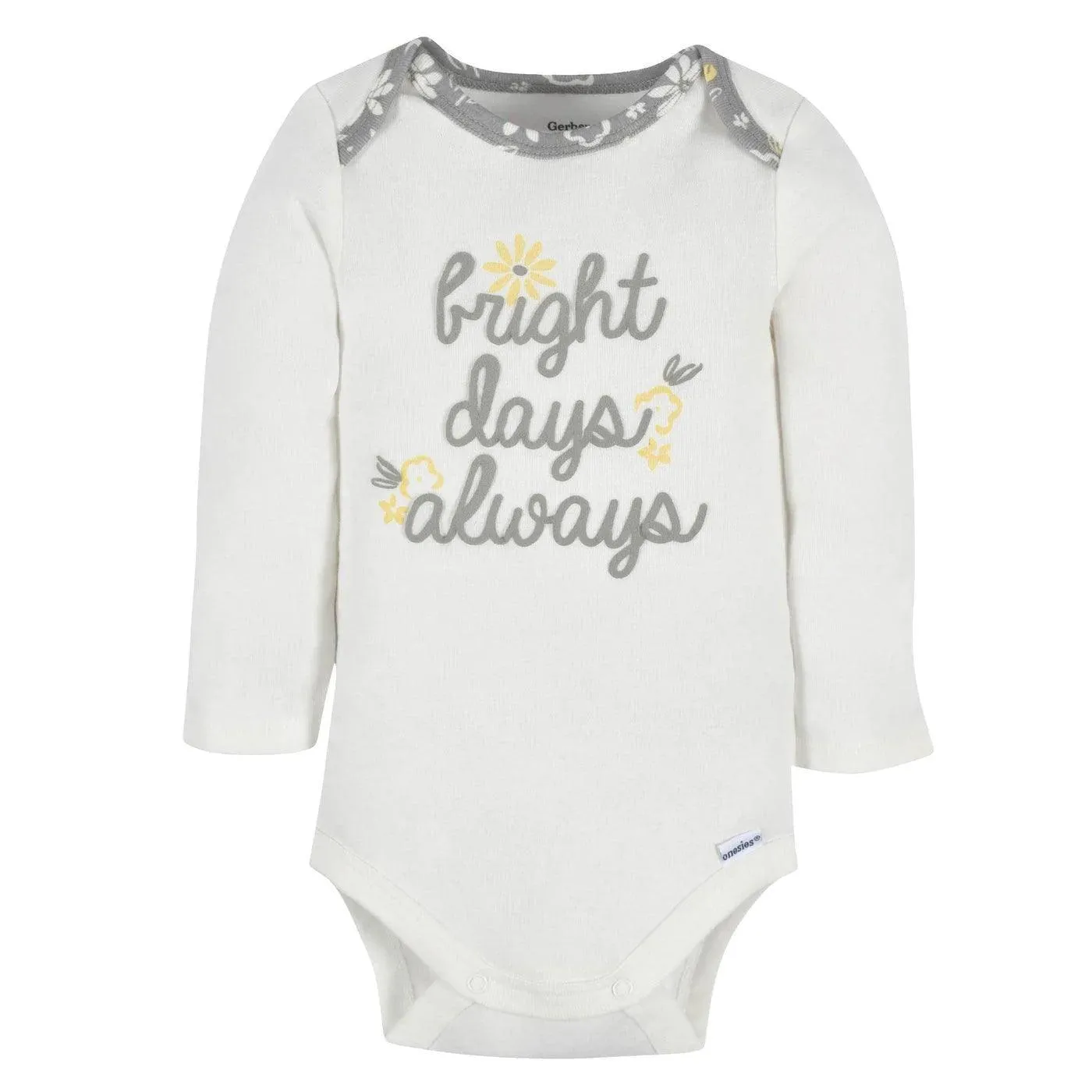 Gerber Ensemble de 3 Bodys et Culotte Happy Onesies® pour Bébé Fille Babykids Gerber