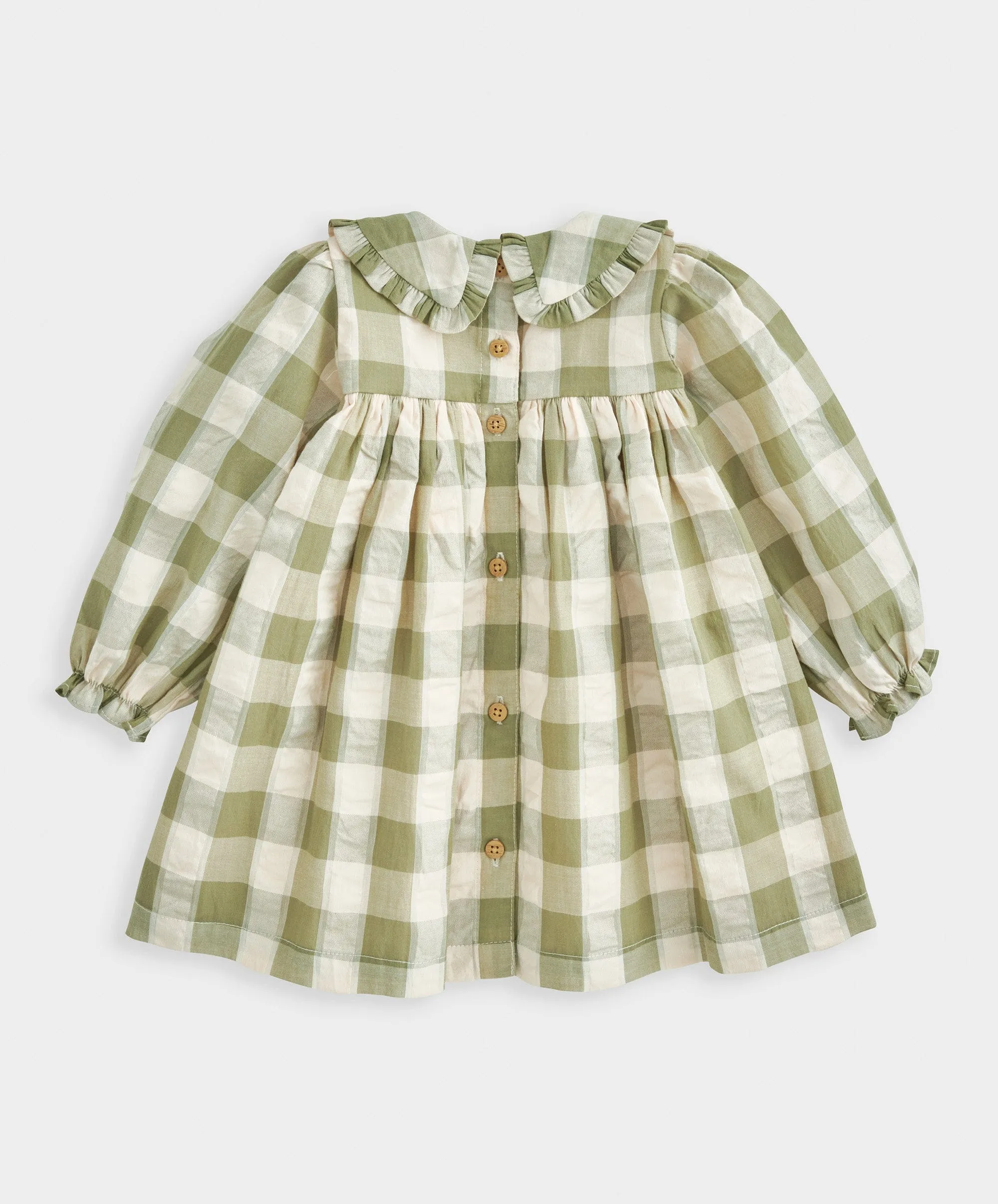 Robe chemisier en vichy