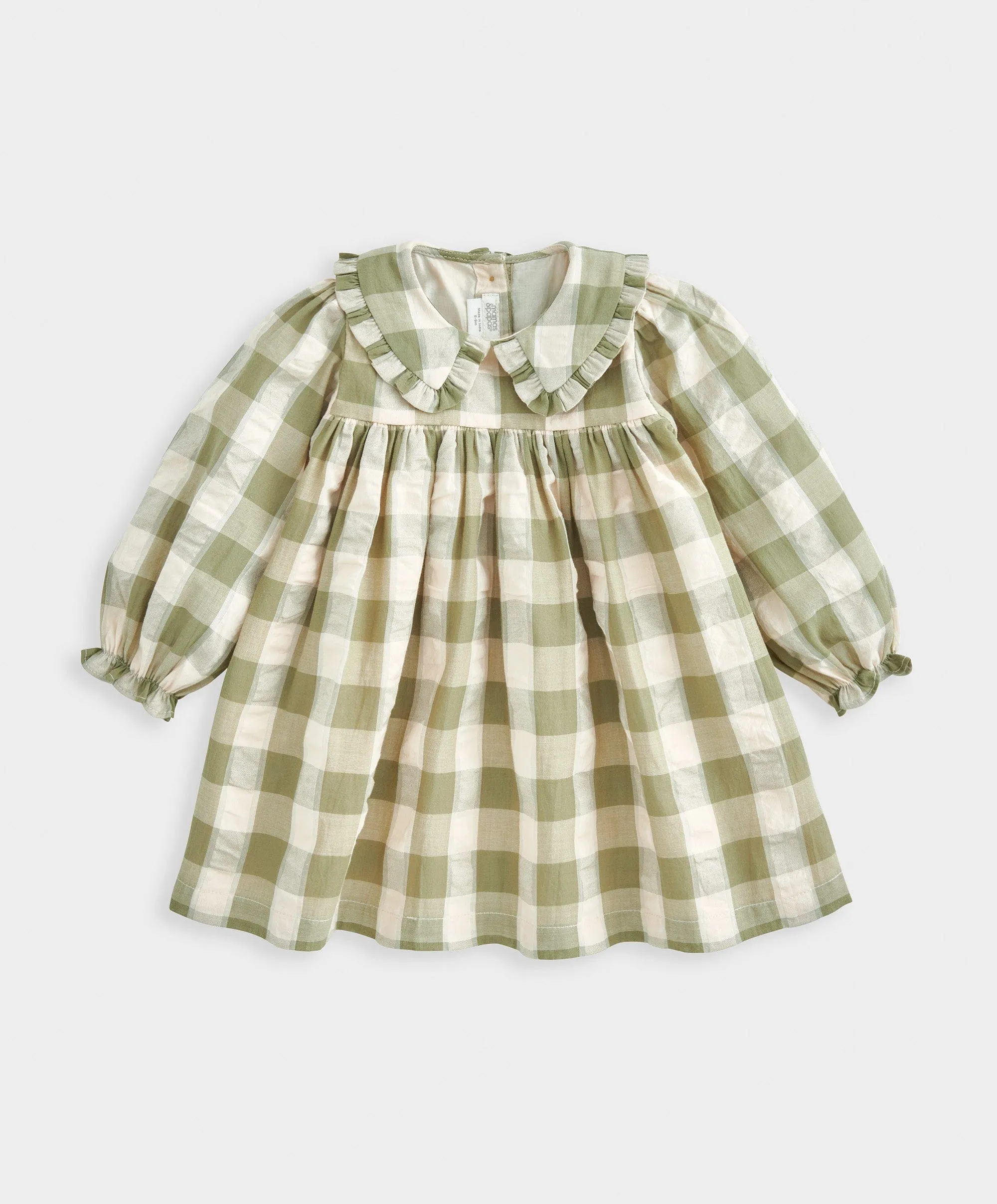 Robe chemisier en vichy