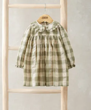 Robe chemisier en vichy