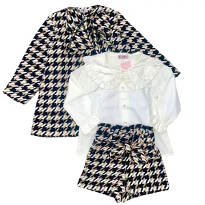 Ensemble Short à Nœud 3 Pièces pour Filles