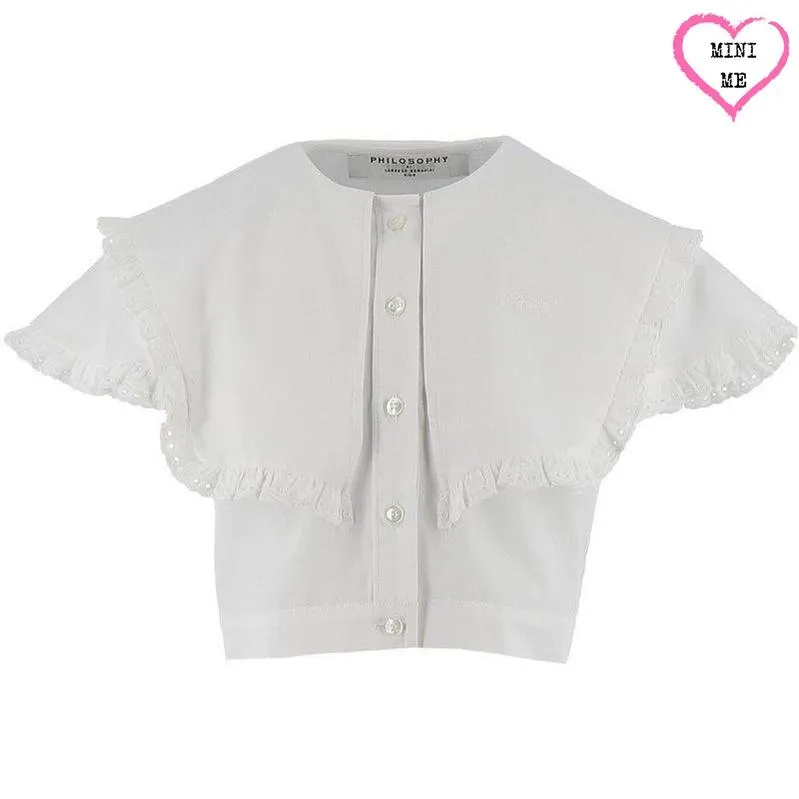 Ensemble de chemises blanches 3 pièces pour filles