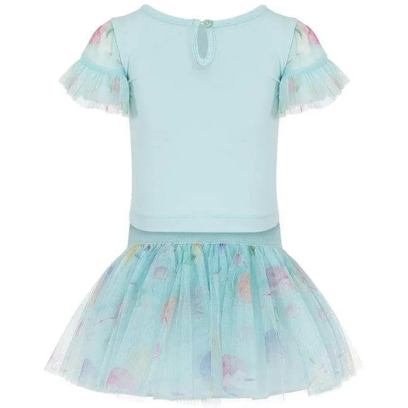 Ensemble Jupe et Glace Aqua pour Filles