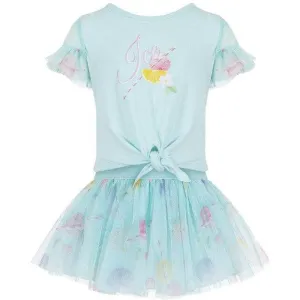 Ensemble Jupe et Glace Aqua pour Filles