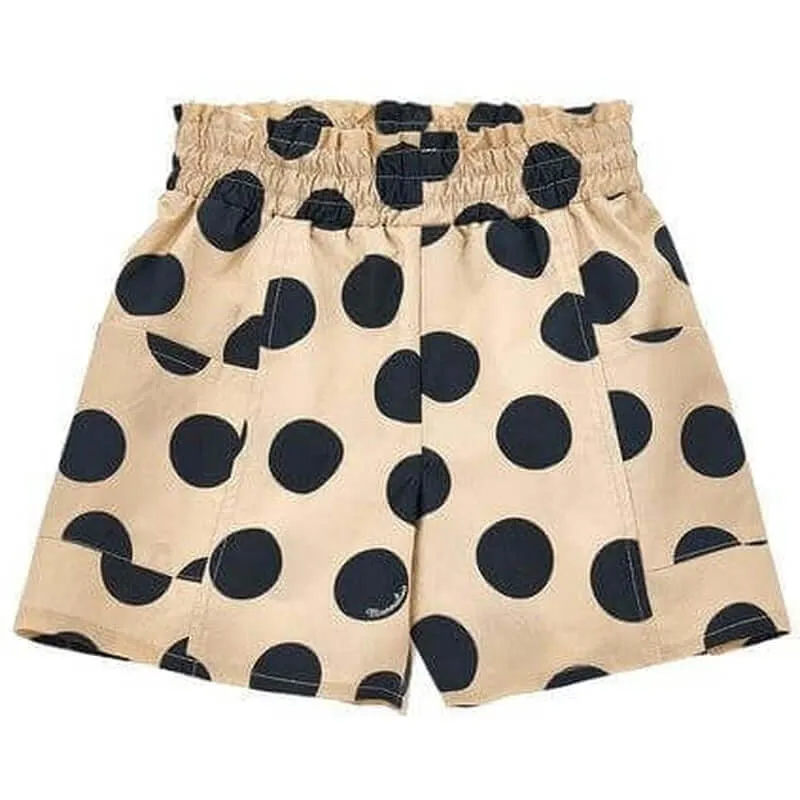 Jerry & Cherie Short Tacheté Beige pour Filles