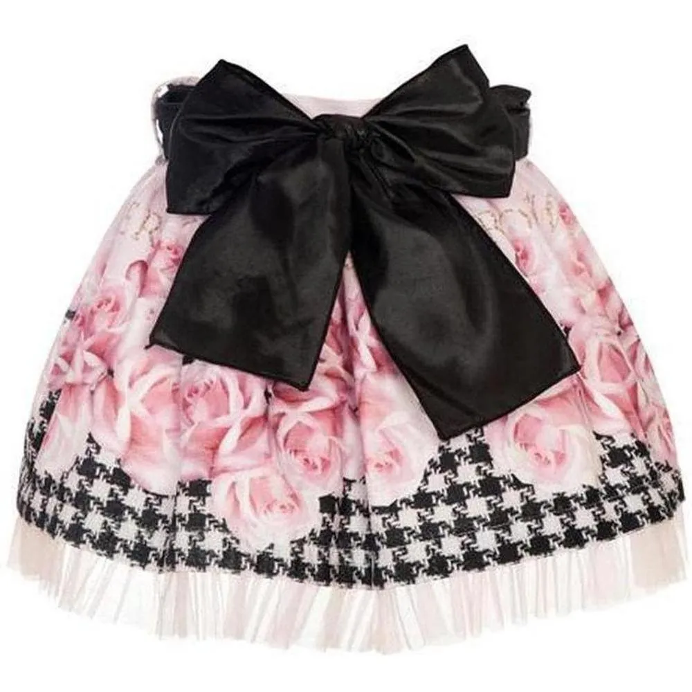 Jupe Rose Noire & Rose pour Filles