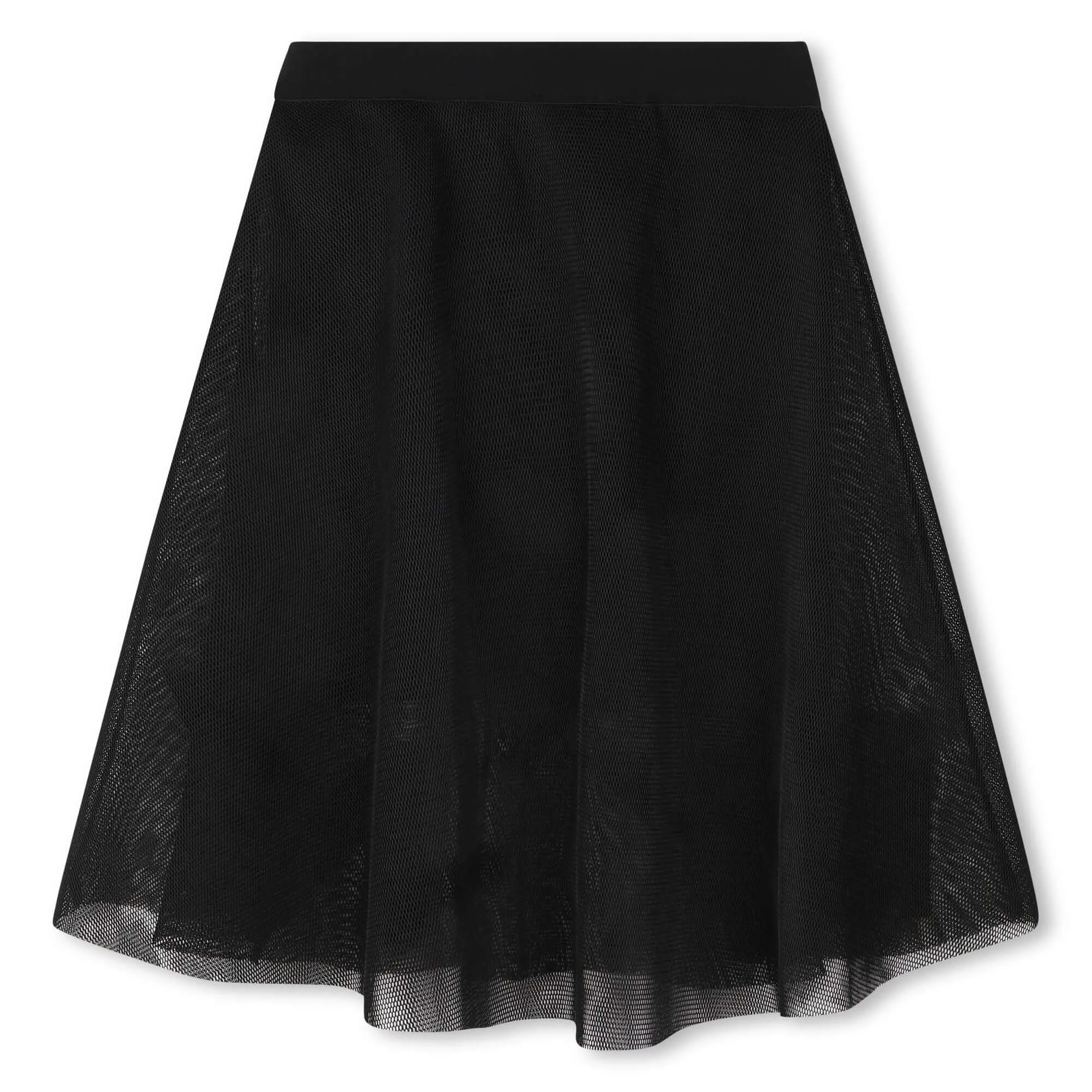 Jupe en tulle avec logo noir pour filles