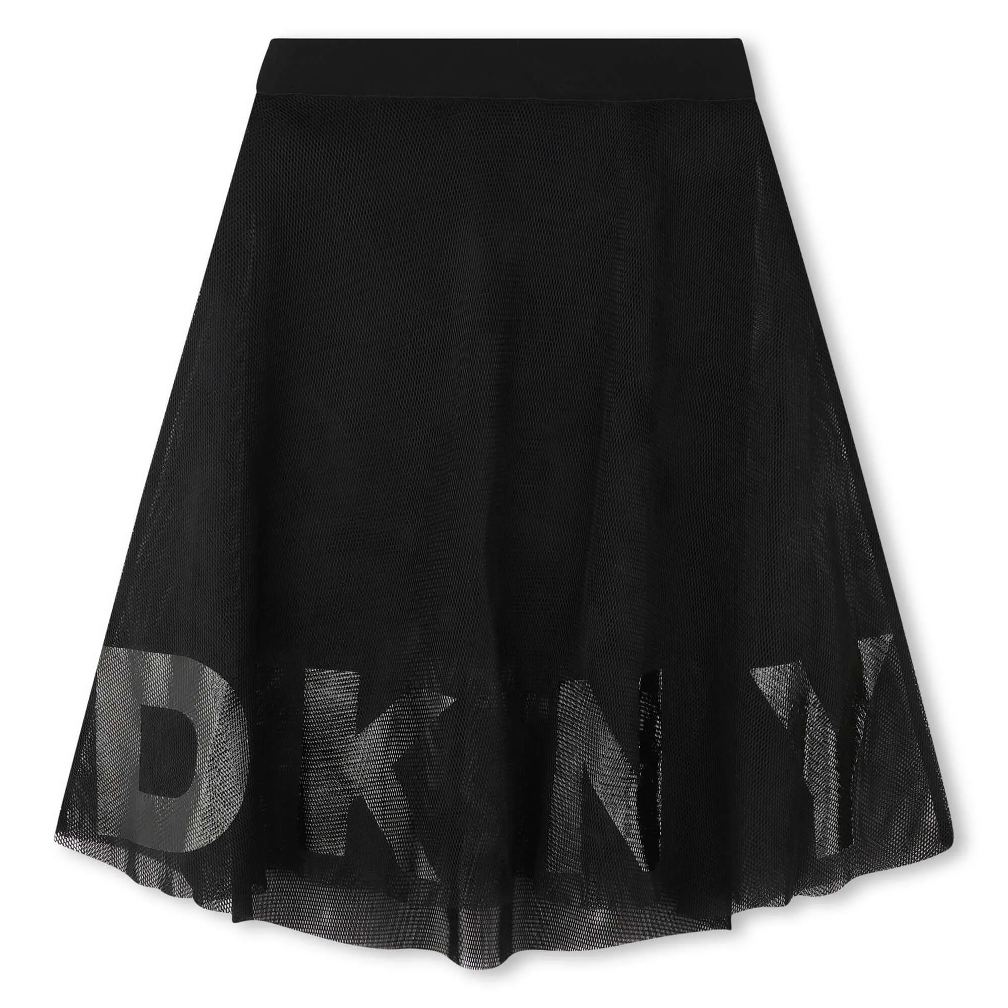 Jupe en tulle avec logo noir pour filles