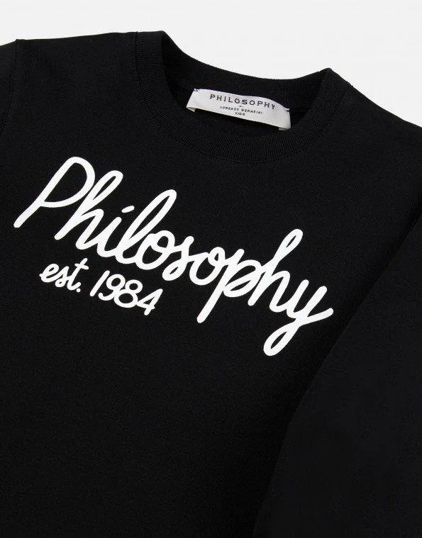 Robe Pull Noir pour Filles