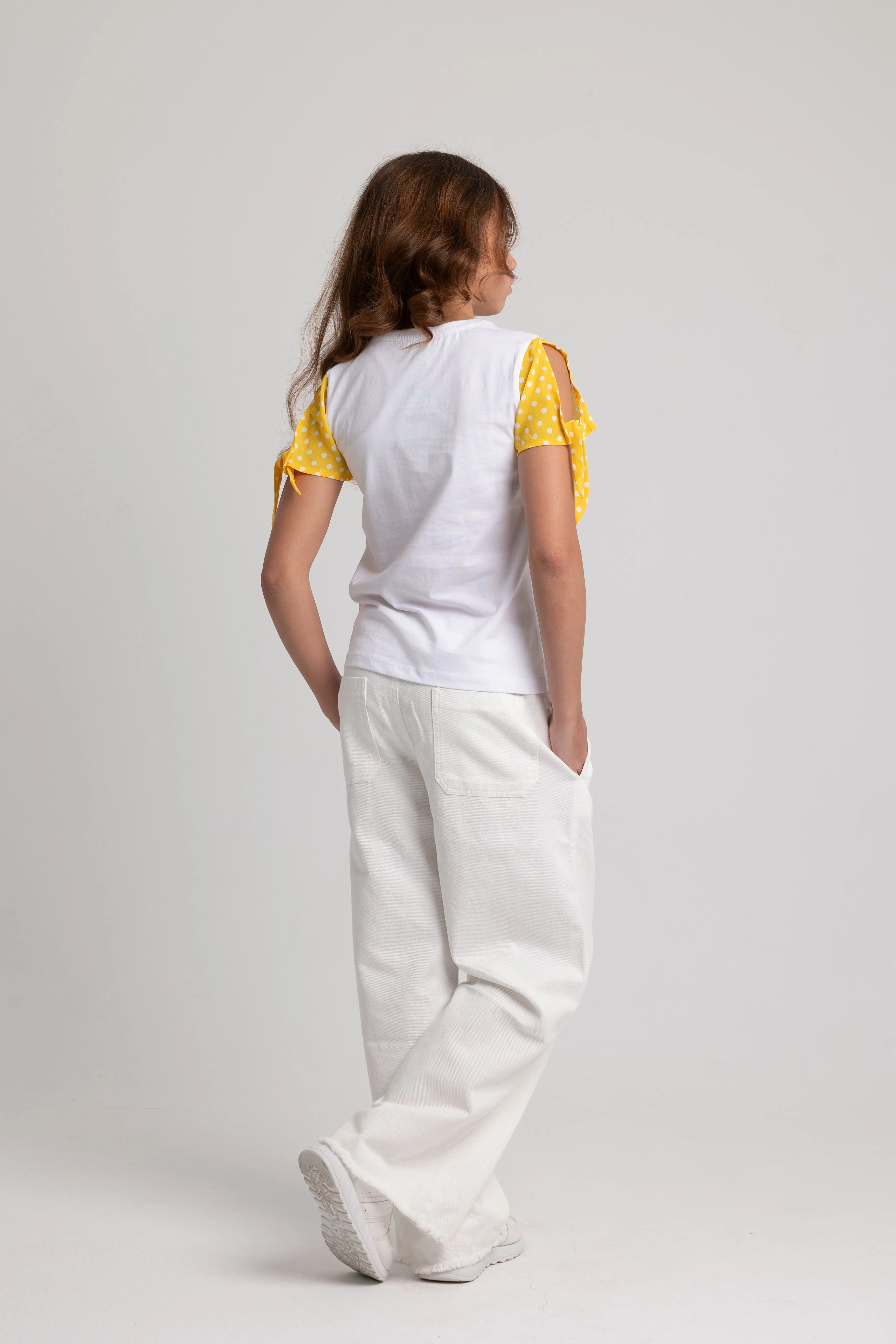 Blouse pour filles – Blanc