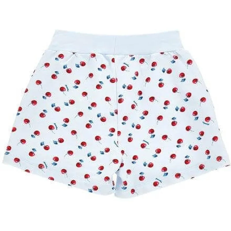 Shorty Bleu Cerise pour Filles