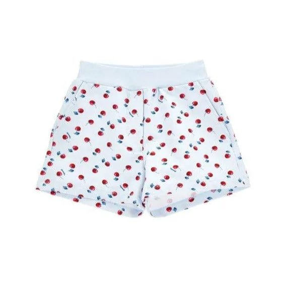 Shorty Bleu Cerise pour Filles