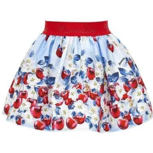 Jupe Cerise Bleue pour Filles