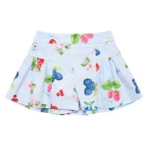 Short Fruit Bleu pour Filles