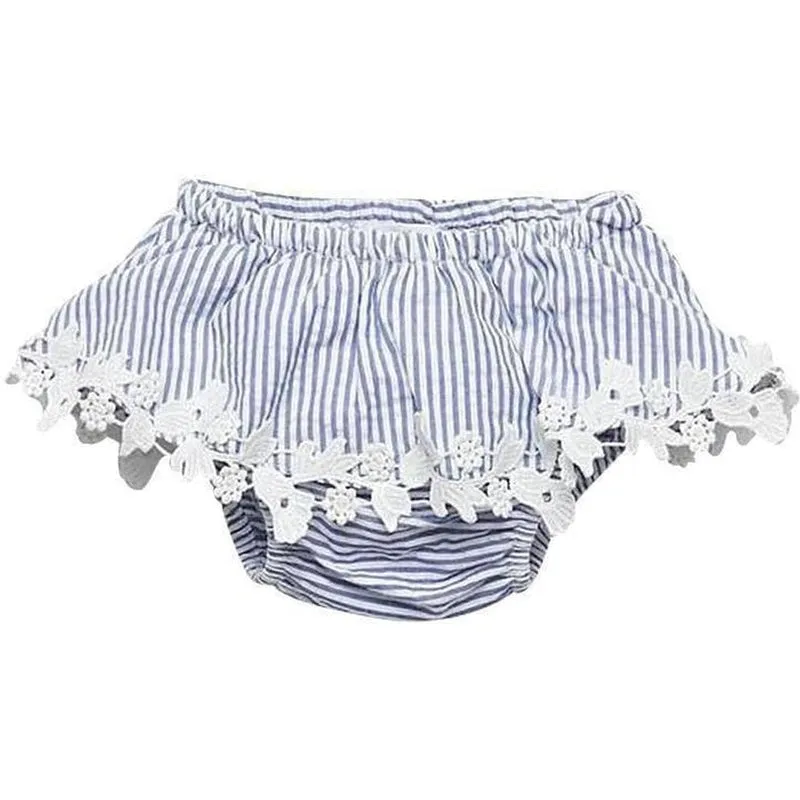 Culottes à Rayures Bleues pour Filles