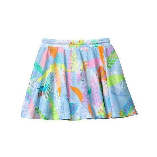 Jupe en Jersey Tauto Bleu pour Filles
