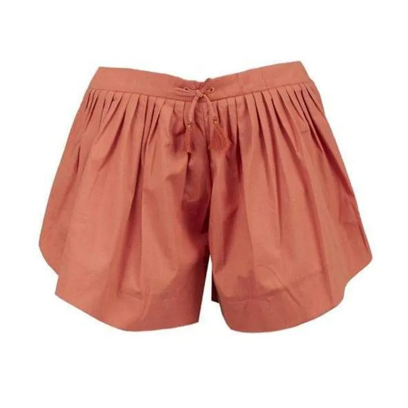 Shorts orange brûlé pour filles