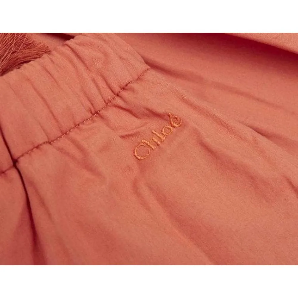 Shorts orange brûlé pour filles