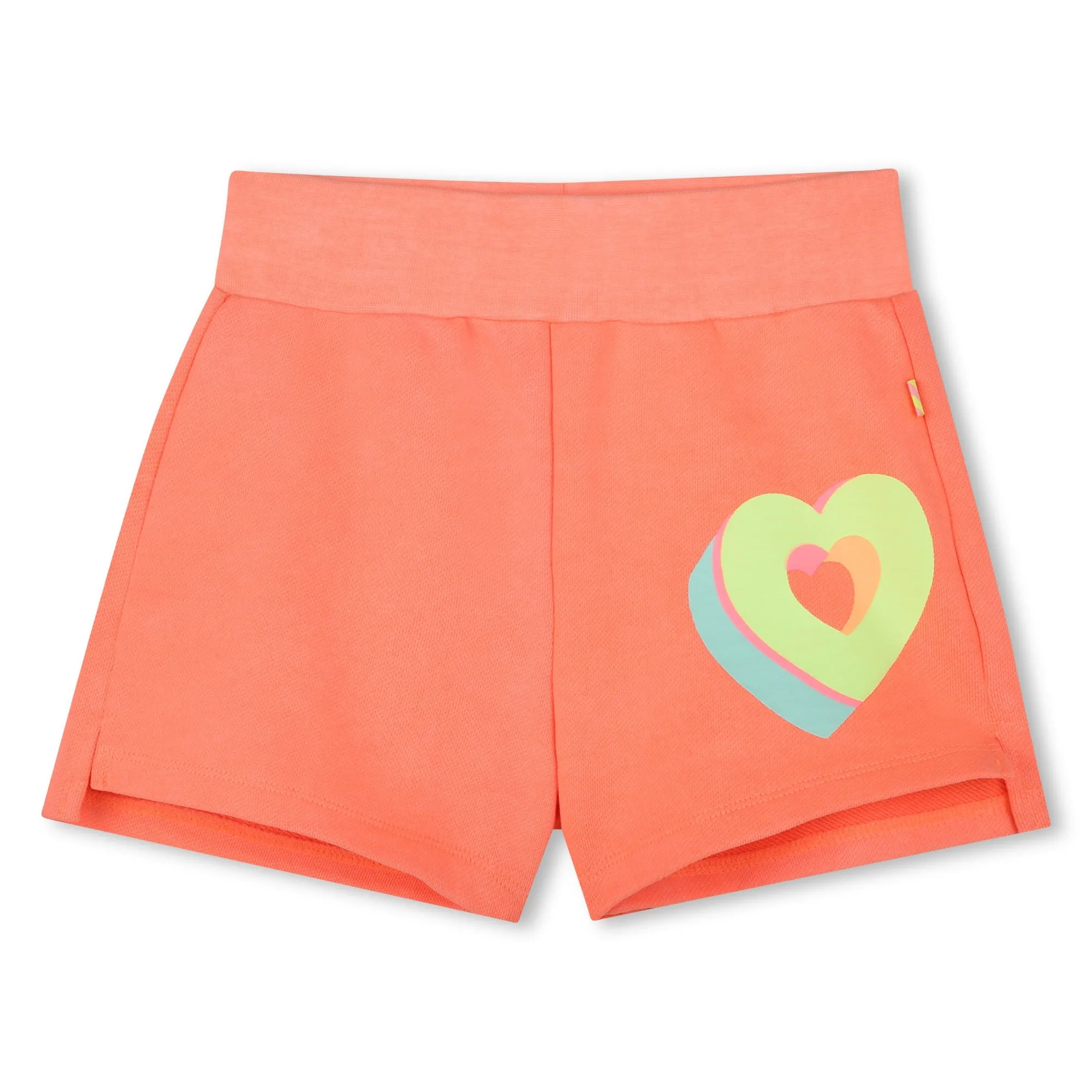 Short Cœur Corail pour Filles