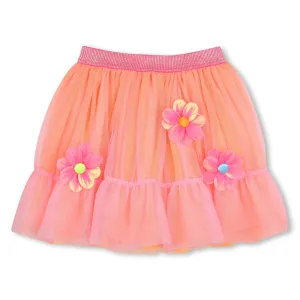 Jupe en tulle corail pour filles