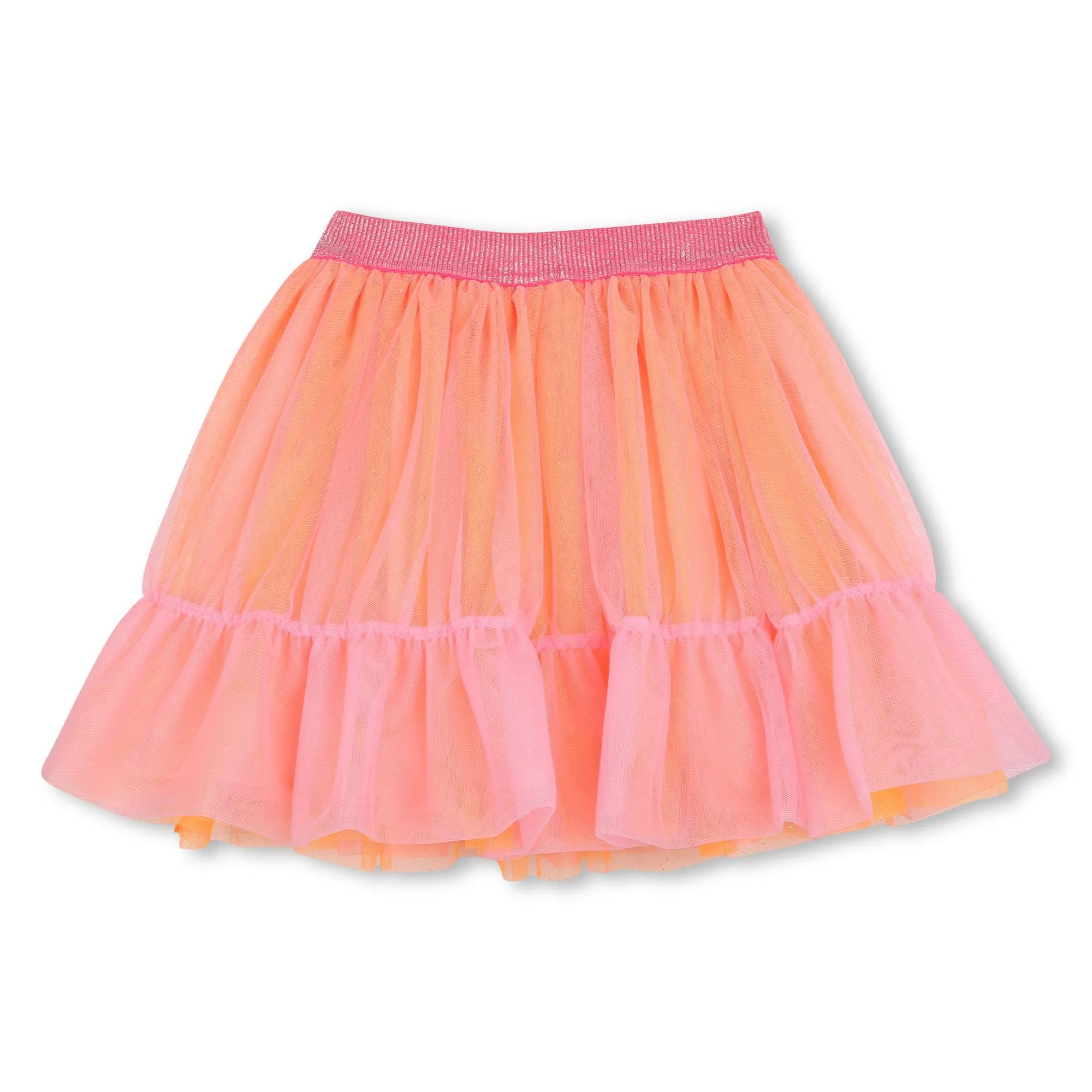 Jupe en tulle corail pour filles