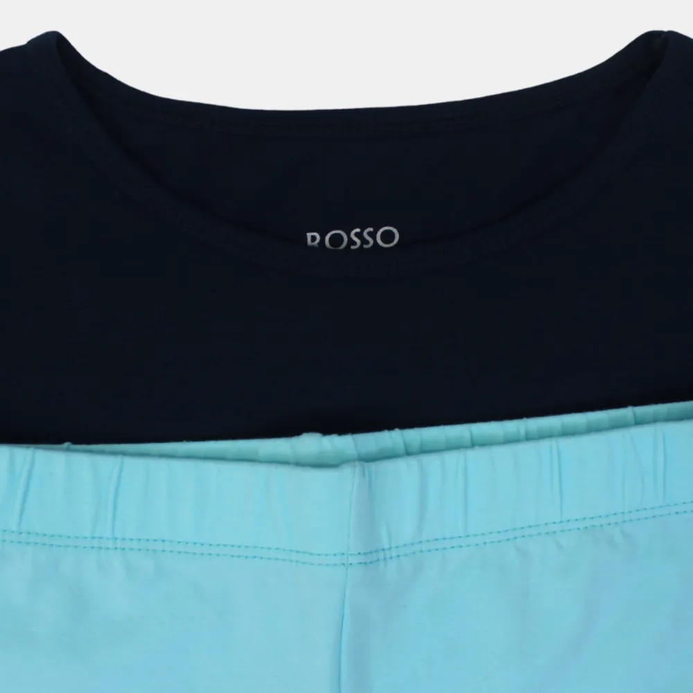 Pyjama en Coton pour Filles - Mignon Design en Forme de Cœur
