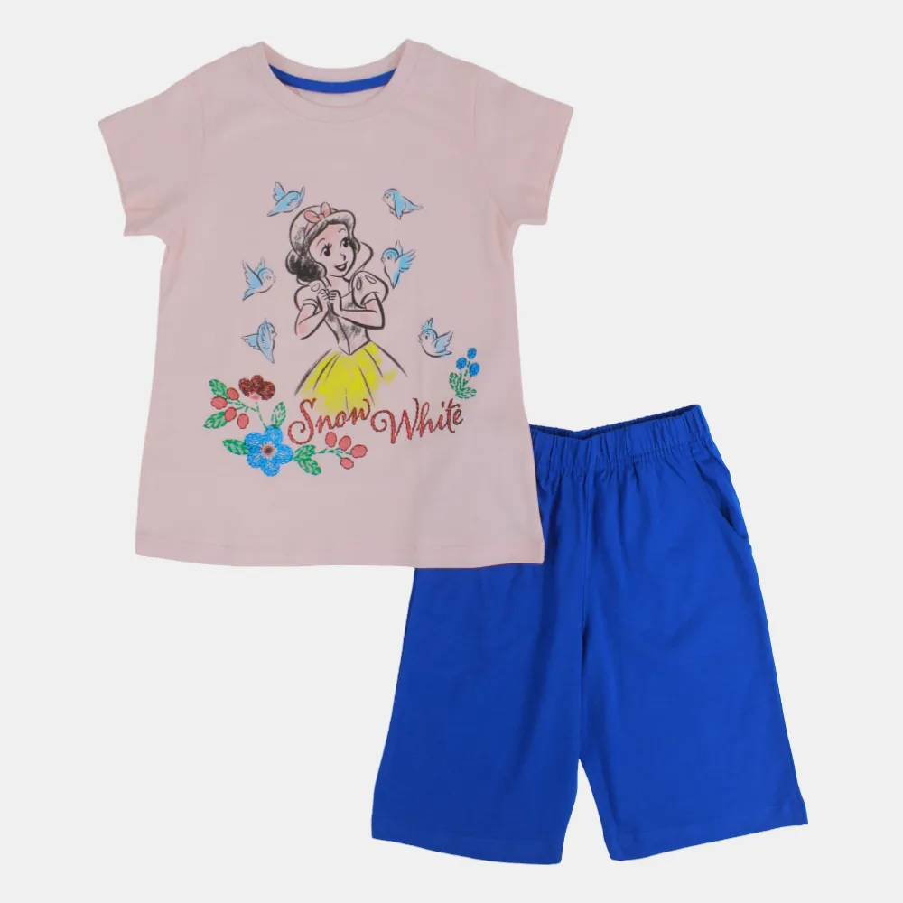 Pyjama en Coton pour Filles – Motif Blanche-Neige